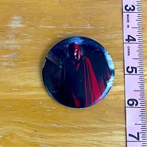 Vintage Star Wars Dark Side Pinback Button Pin